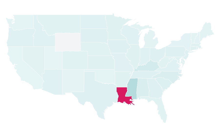Affinity by region — Tyler Shough, United States