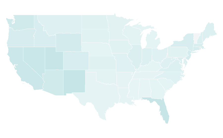 Affinity by region — UB40, United States