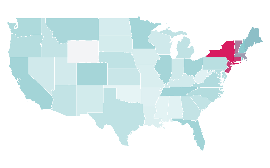 Affinity by region — UBS, United States