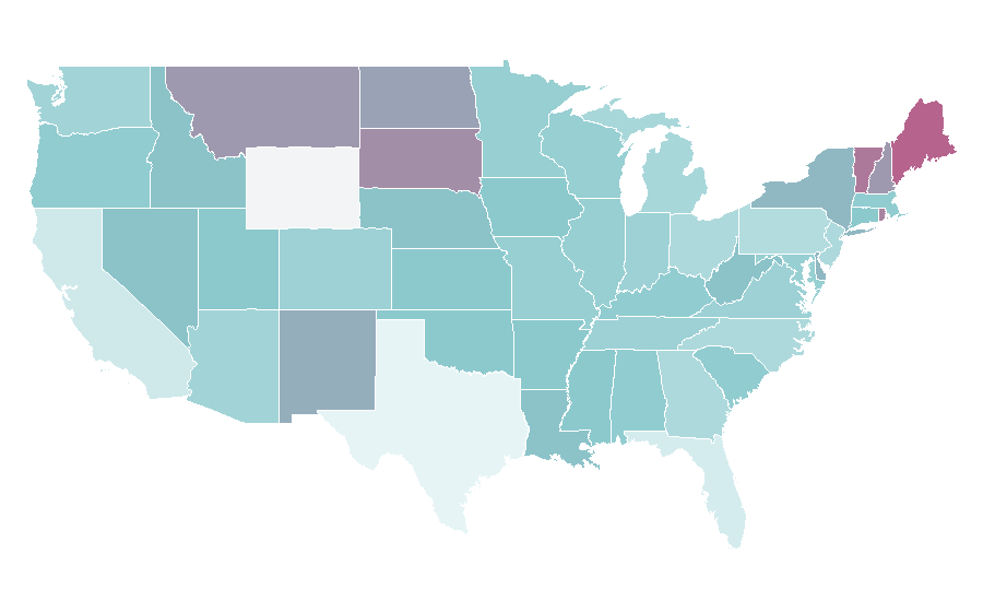 Affinity by region — Ulrich Siegmund, United States