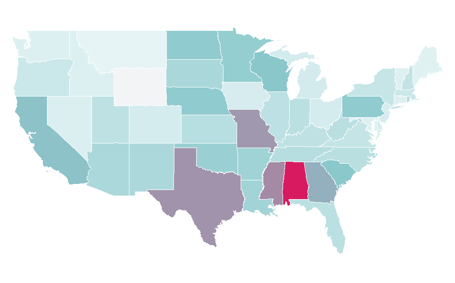 Affinity by region — Underdog (film), United States