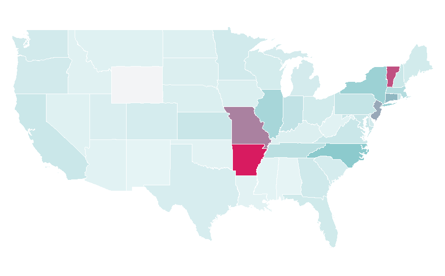 Affinity by region — Unilever, United States