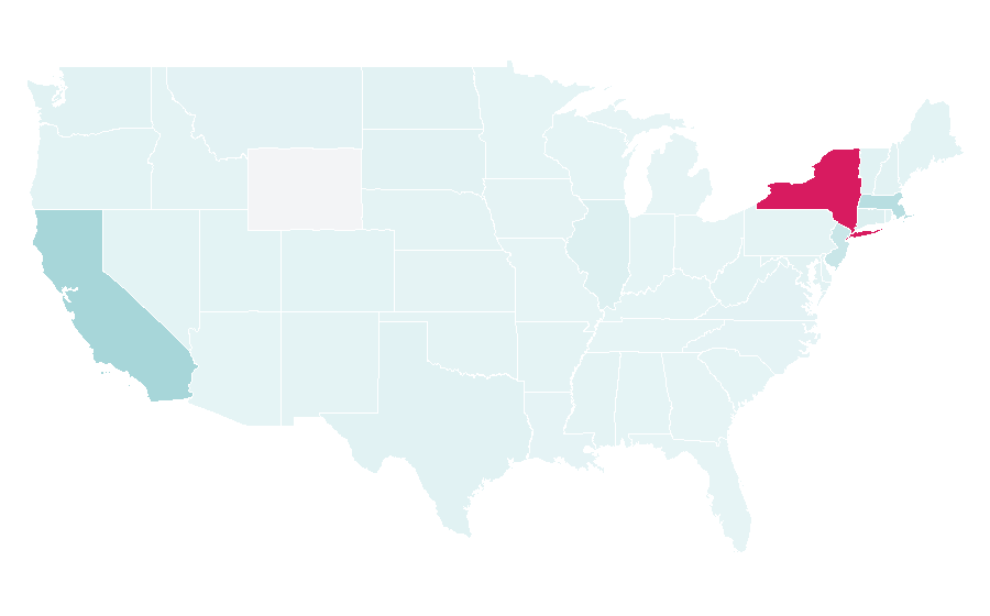 Affinity by region — Union Square, Manhattan, United States