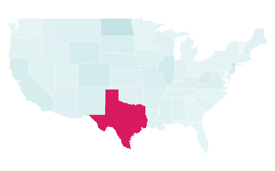 Affinity by region — United Express, United States