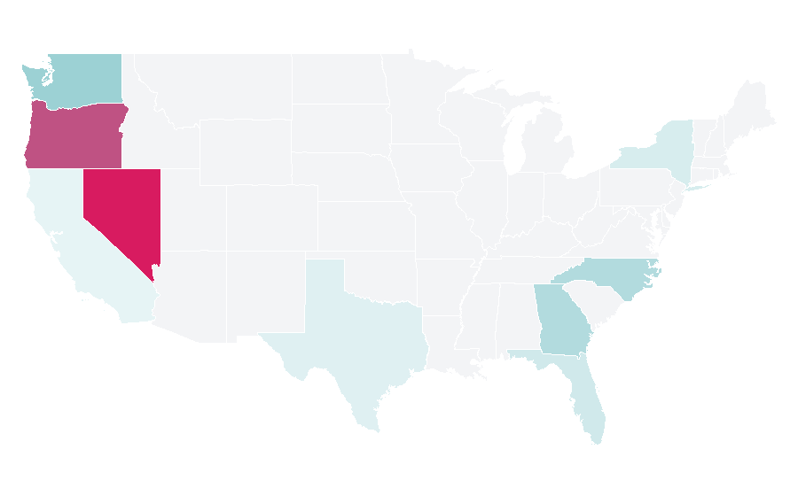 Affinity by region — University Athletic Association of the Philippines, United States