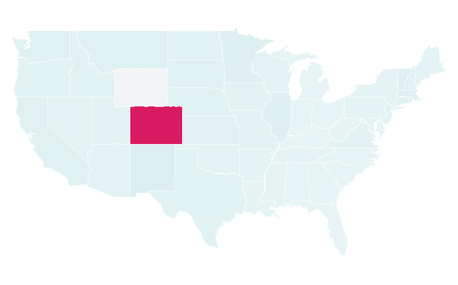 Affinity by region — University of Colorado Boulder, United States