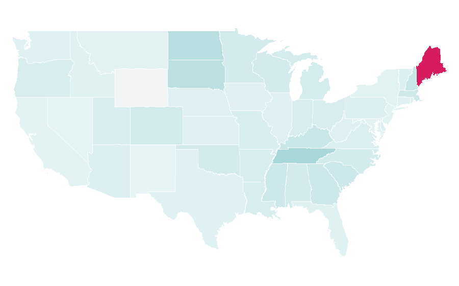 Affinity by region — Unum, United States