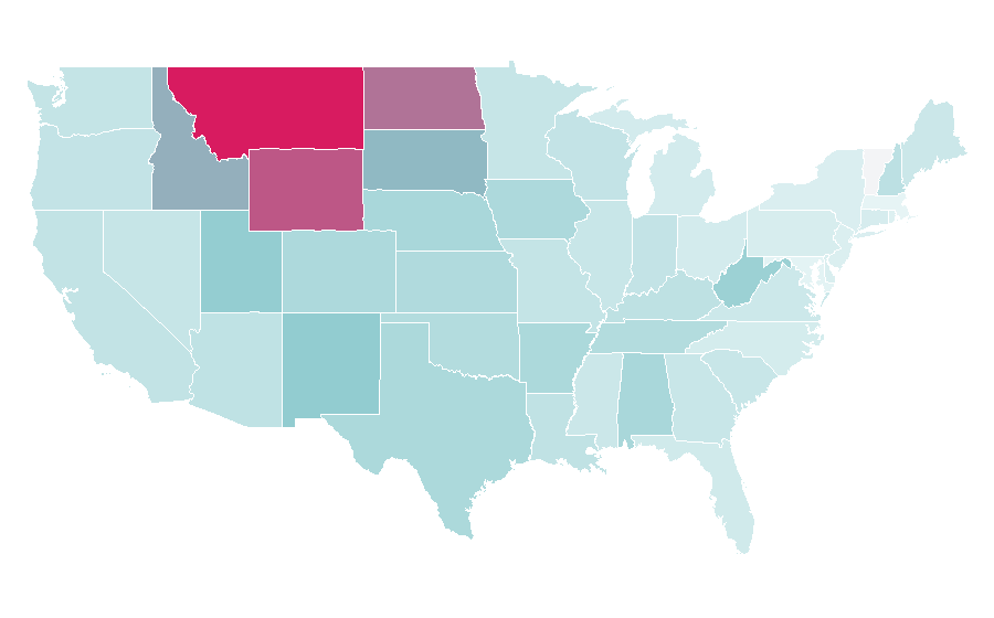 Affinity by region — Urban Armor Gear, United States
