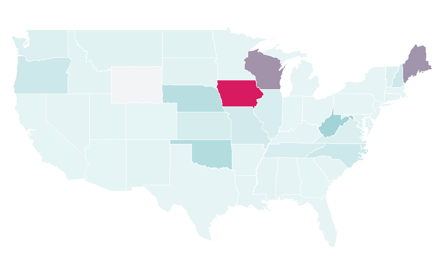 Affinity by region — U.S. Cellular, United States