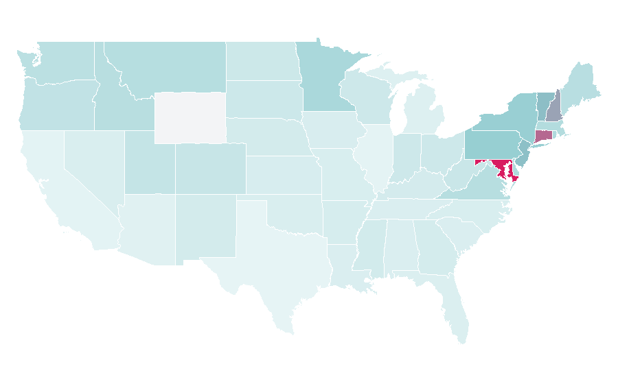 Affinity by region — US Lacrosse, United States