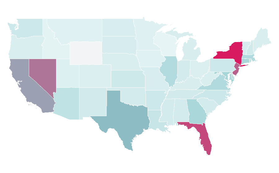 Affinity by region — U.S. Polo Assn., United States