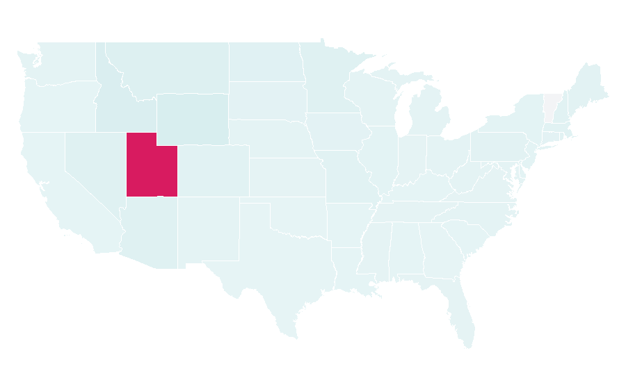 Affinity by region — Utah Hockey Club, United States