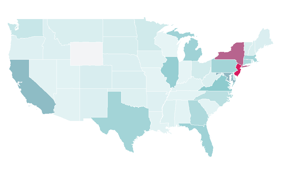 Affinity by region — utsav fashion, United States