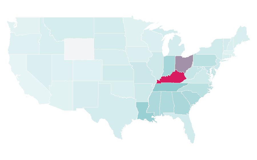 Affinity by region — Vacation Express, United States