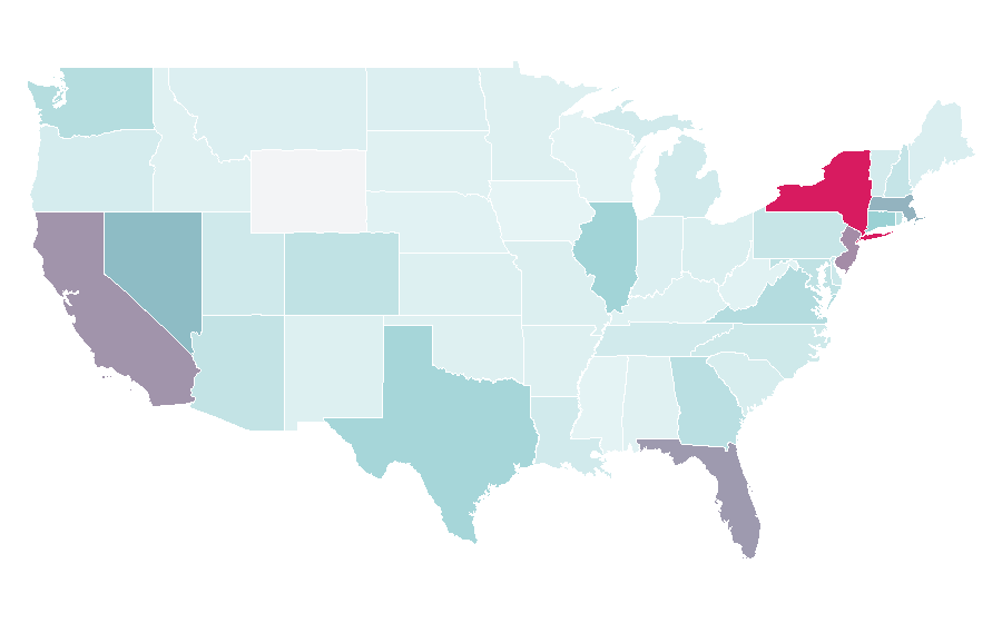 Affinity by region — Vacheron Constantin, United States