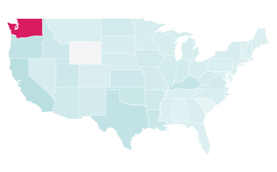 Affinity by region — Valve Corporation, United States