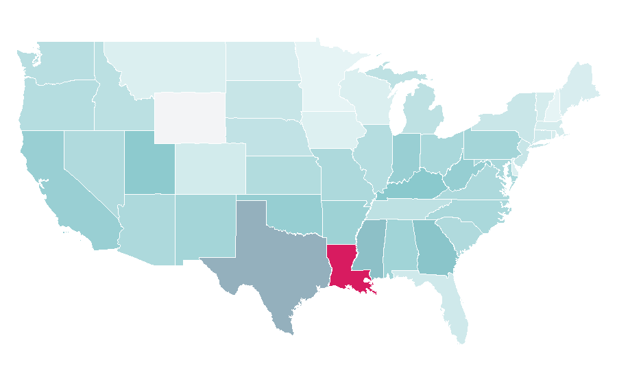 Affinity by region — Vampire, United States