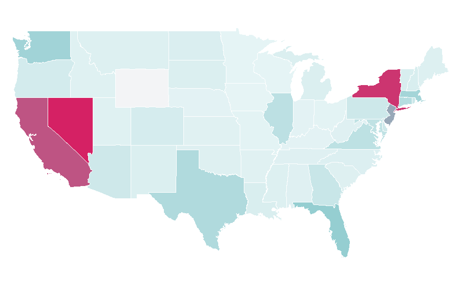 Affinity by region — Van Cleef & Arpels, United States