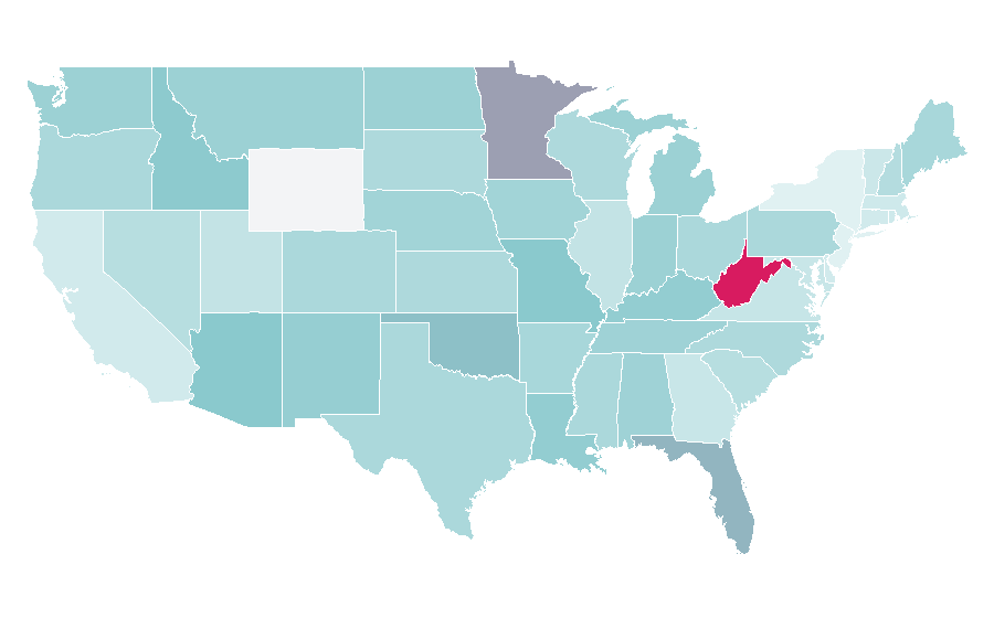 Affinity by region — Vanilla Ice, United States