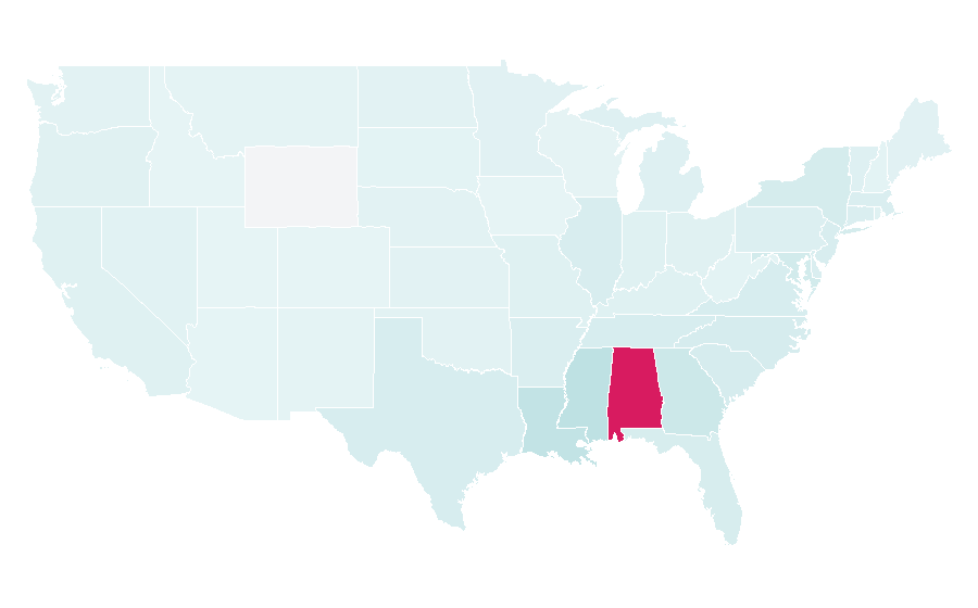 Affinity by region — Veet, United States