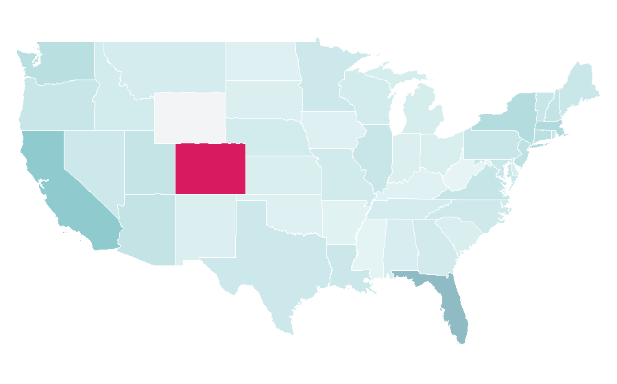 Affinity by region — Venice, United States
