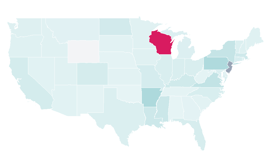 Affinity by region — Verona, United States