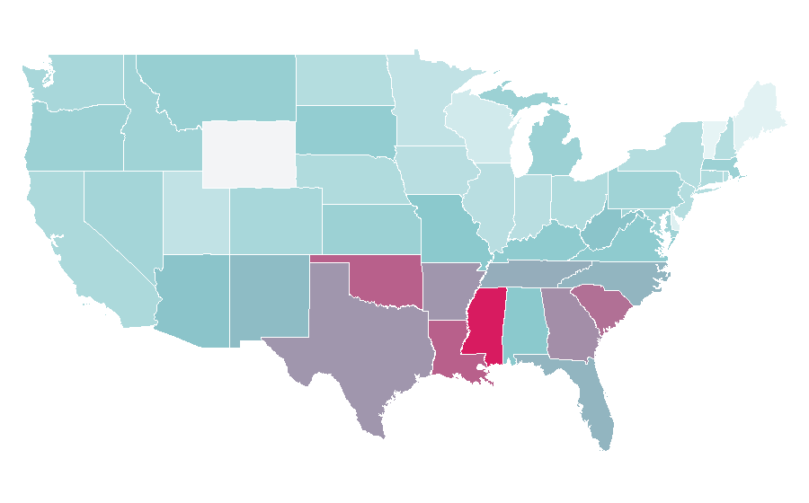 Affinité par région — Veterans Day, États-Unis
