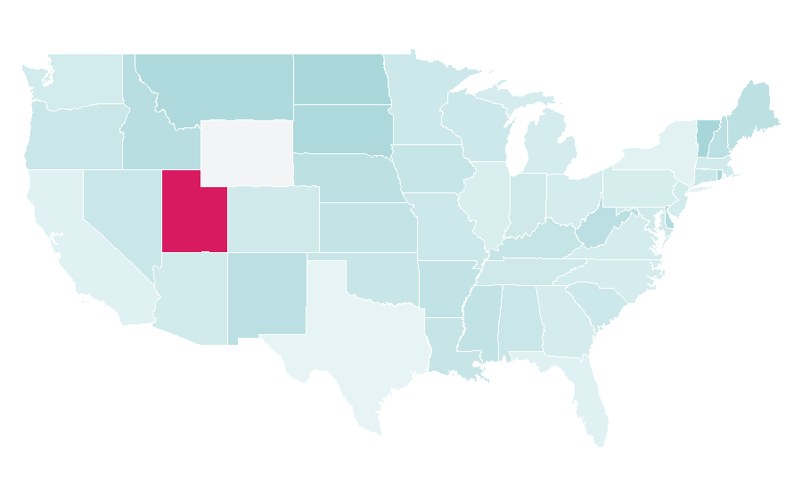 Affinity by region — Video game culture, United States