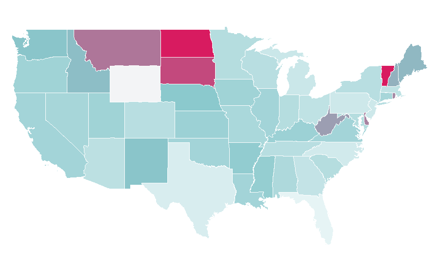 Affinity by region — Video game publisher, United States