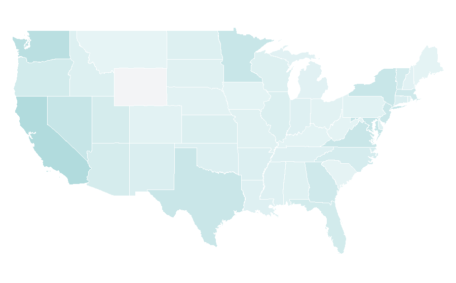 Affinity by region — Viki (website), United States