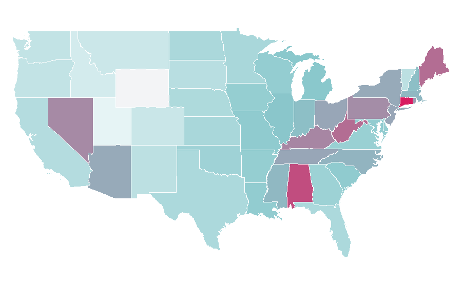 Affinity by region — Vince McMahon, United States