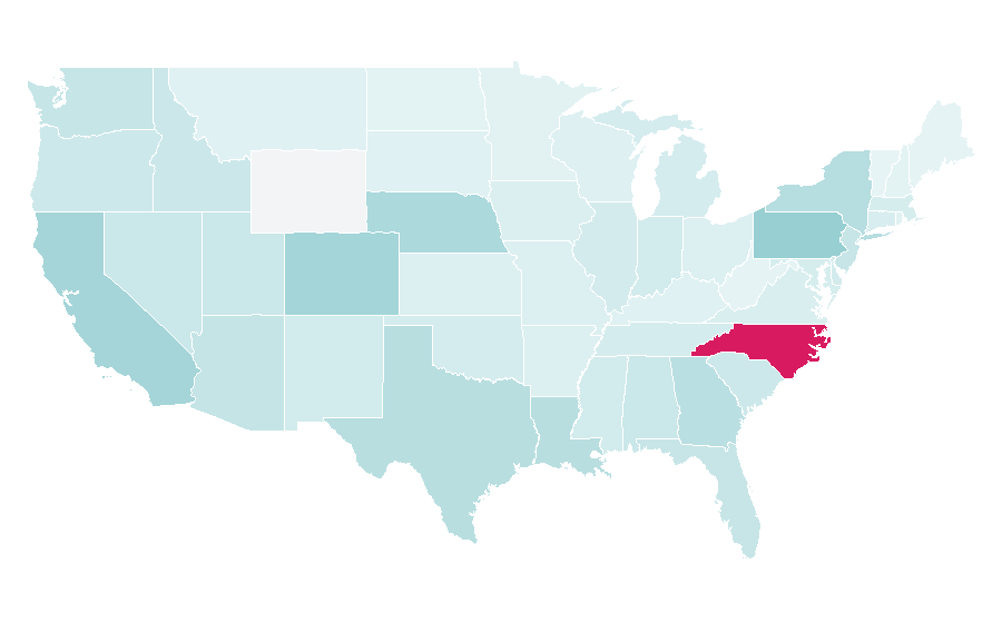 Affinity by region — Vinyl, United States