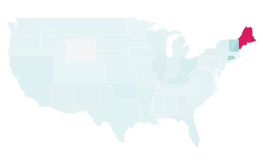 Affinity by region — V.I.P. (TV series), United States