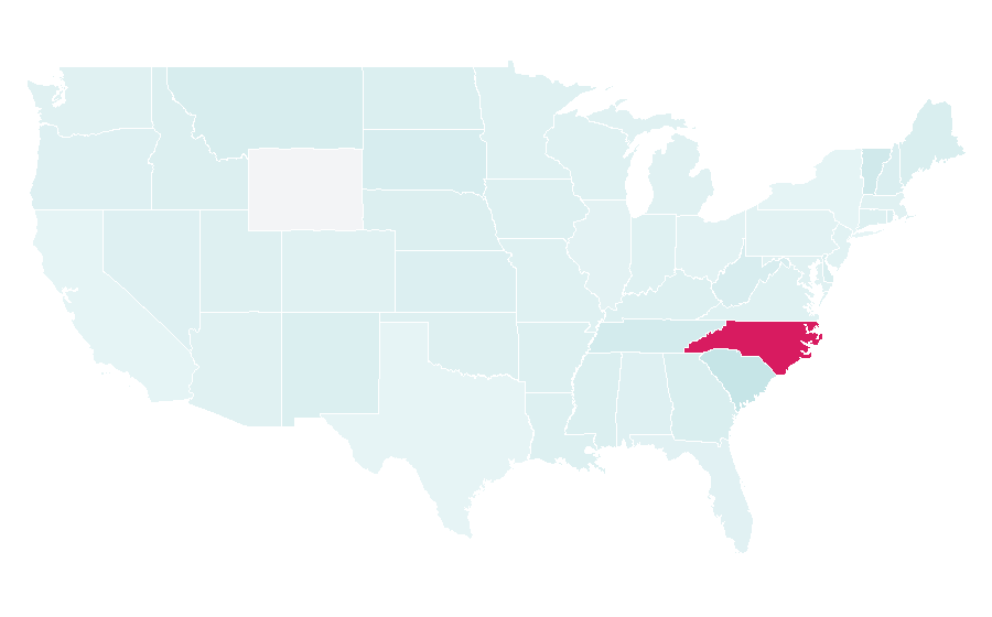 Affinity by region — Visit Asheville, United States