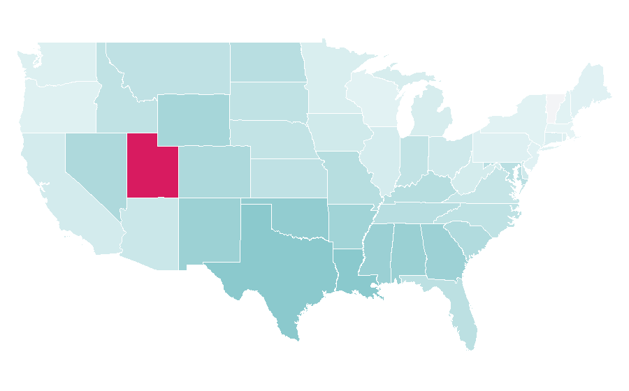 Affinity by region — Vivint, United States