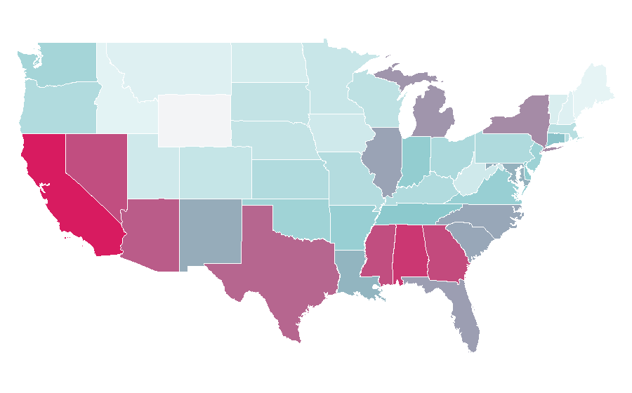 Affinity by region — Vlone, United States