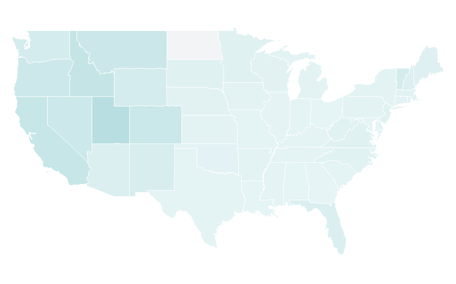 Affinity by region — Volcom, United States