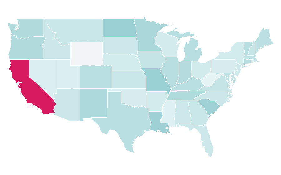 Affinity by region — Volt, United States