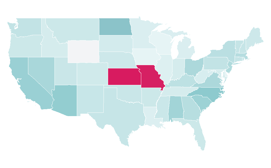 Affinity by region — Voltaire, United States