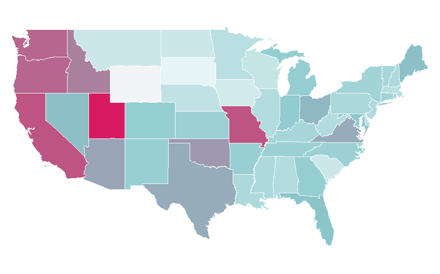 Affinity by region — Voltron, United States
