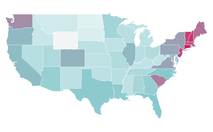 Affinity by region — Volvo, United States