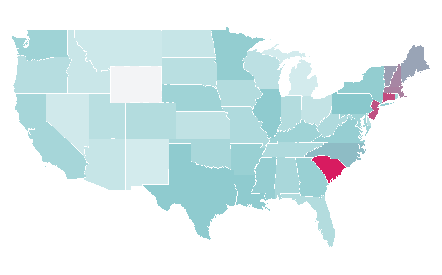 Affinity by region — Volvo Cars, United States