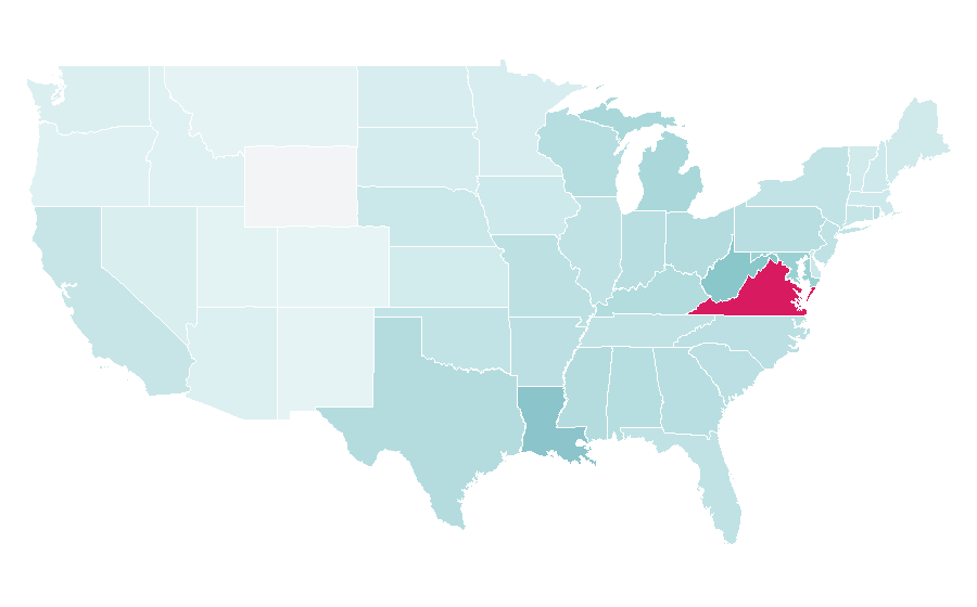 Affinity by region — VTech, United States
