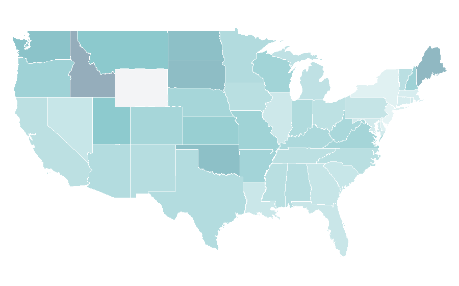 Affinity by region — War Thunder, United States
