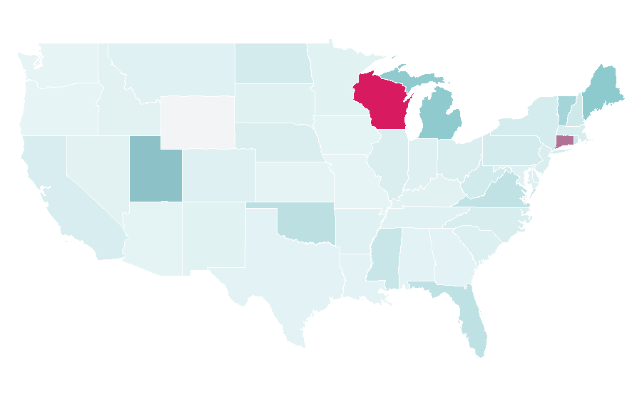 Affinity by region — Waterford, United States