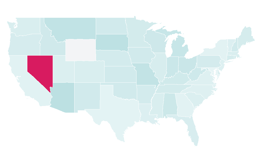 Affinity by region — Wayne Newton, United States