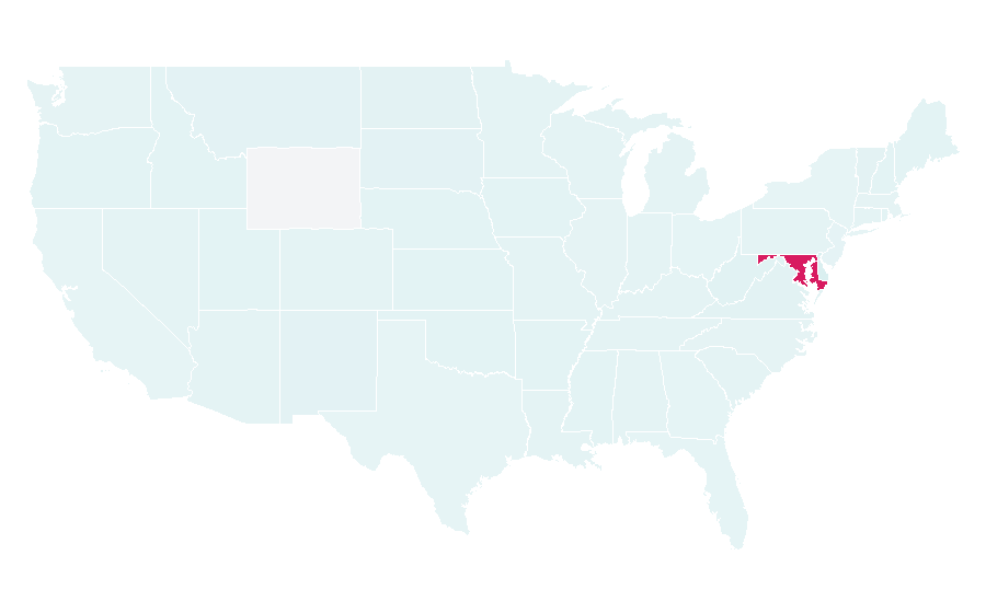 Affinity by region — WBFF, United States