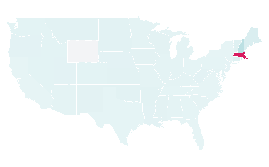 Affinity by region — WCVB Channel 5 Boston, United States
