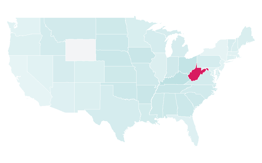 Affinity by region — We Are Marshall, United States