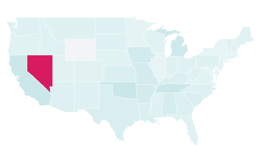 Affinity by region — Wedding chapel, United States